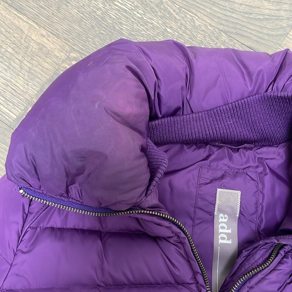 ADD DOWN purple puffer jacket - Picture 11 of 12
